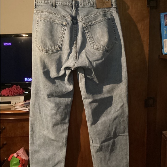 Men’s well worn Calvin Klein Light indigo Jeans. 36. X 30. - Picture 8 of 16